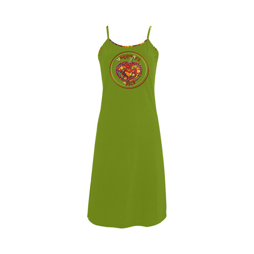 VeggieArt Apple Alcestis Slip Dress (Model D05)