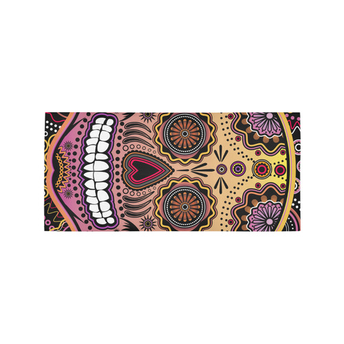 candy sugar skull Area Rug 7'x3'3''