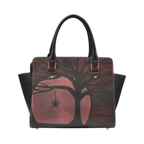 Spooky Spider Classic Shoulder Handbag (Model 1653)