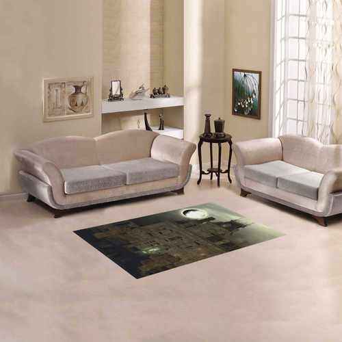 Haunted House Halloween Area Rug 2 7 X 1 8 Id D827746