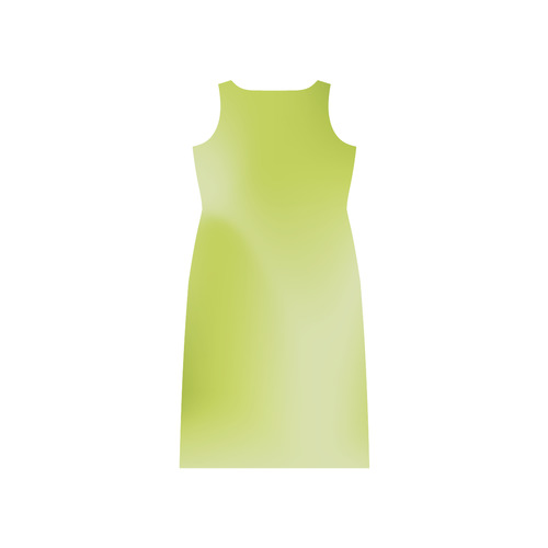 VeggieArt Apple Phaedra Sleeveless Open Fork Long Dress (Model D08)