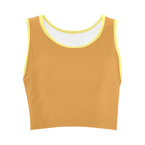 Butterscotch Women's Crop Top (Model T42)