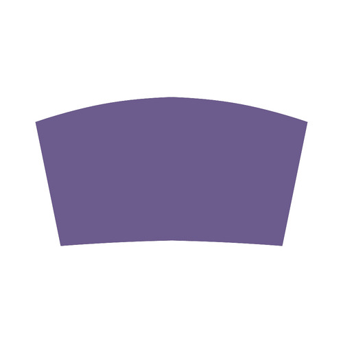 Prism Violet Bandeau Top