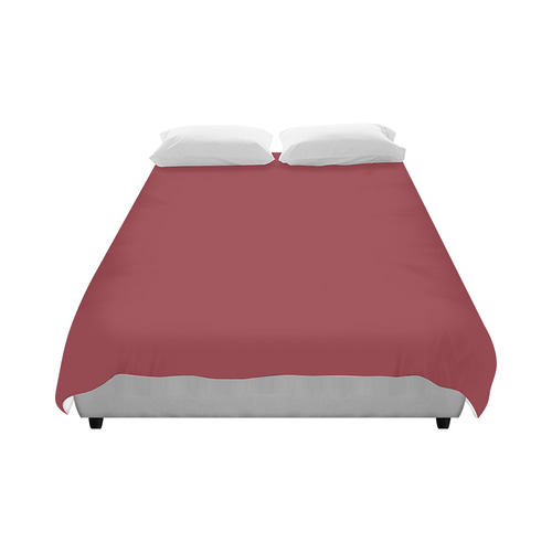 Deep Garnet Duvet Cover 86"x70" ( All-over-print)