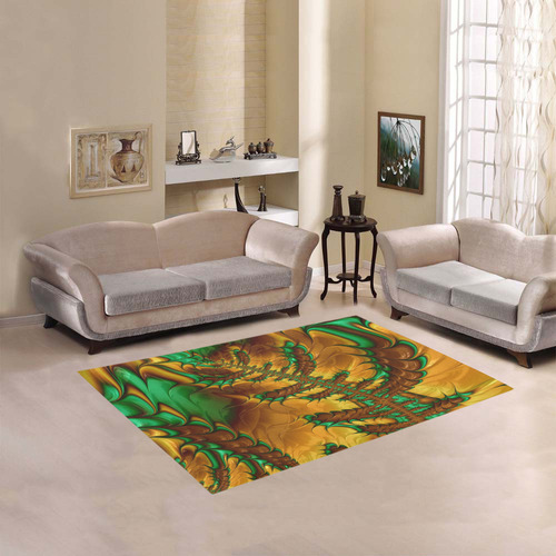 fractal,freaky friday, green golden#