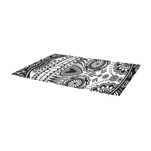 sugar skull Area Rug 9'6''x3'3''