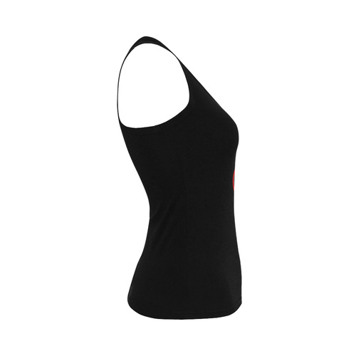 VeggieArt Power Flower Women's Shoulder-Free Tank Top (Model T35)