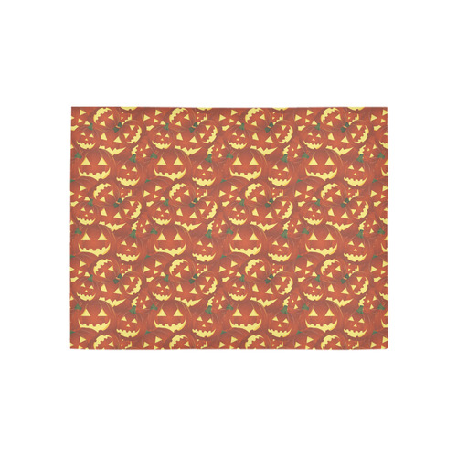 halloween pumpkins Area Rug 5'3''x4'