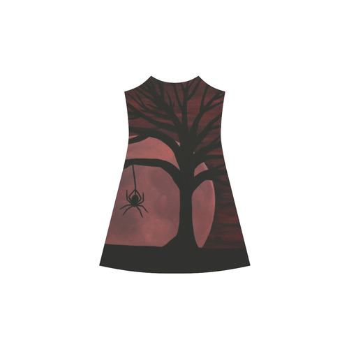 Spooky Spider Tree Alcestis Slip Dress (Model D05)