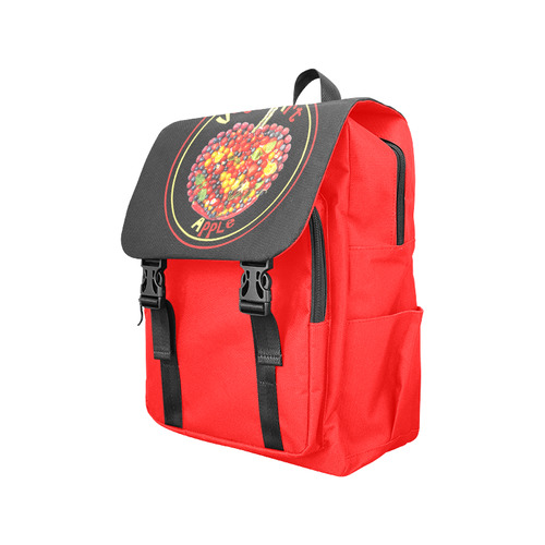 VeggieArt Apple Casual Shoulders Backpack (Model 1623)