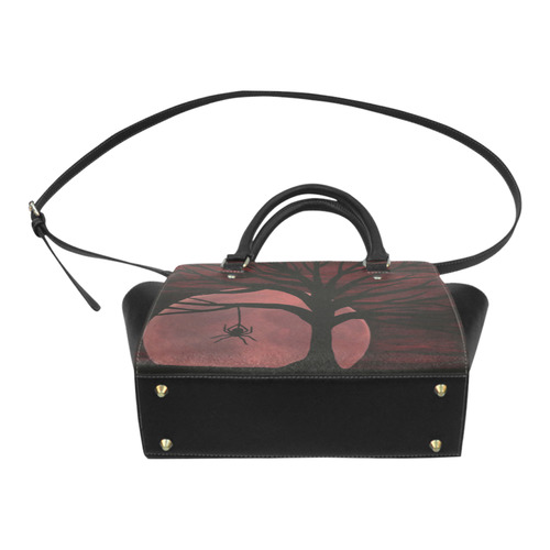 Spooky Spider Classic Shoulder Handbag (Model 1653)