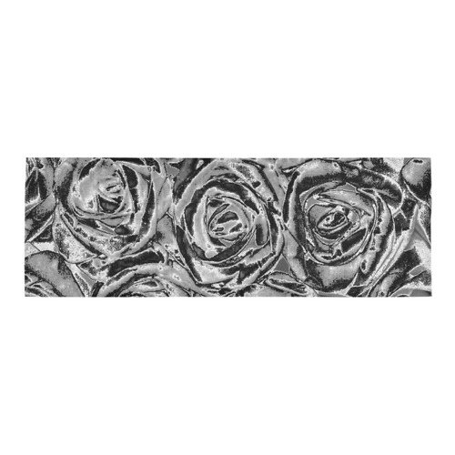 gorgeous roses P Area Rug 9'6''x3'3''