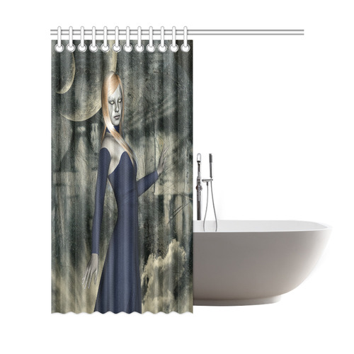 Fairy in the dark site Shower Curtain 69"x72"