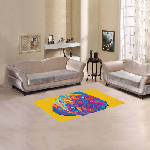 pop art pug Area Rug 2'7"x 1'8‘’