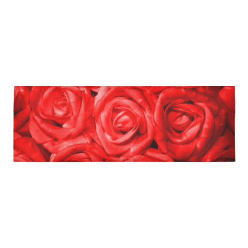 gorgeous roses L Area Rug 9'6''x3'3''