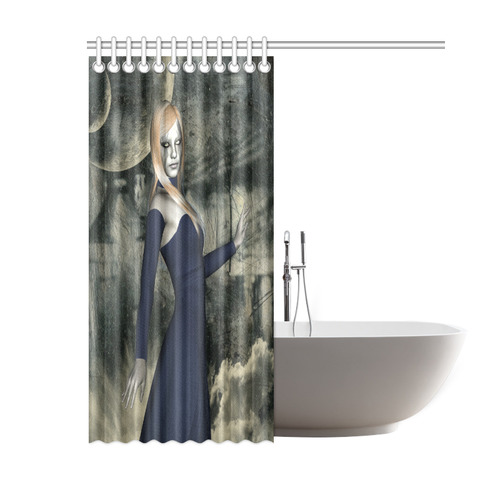 Fairy in the dark site Shower Curtain 60"x72"