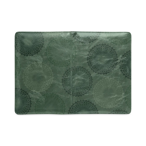 Camouflage Olive Green Lace Doily Custom NoteBook A5