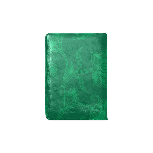 Vintage Floral Green Custom NoteBook A5