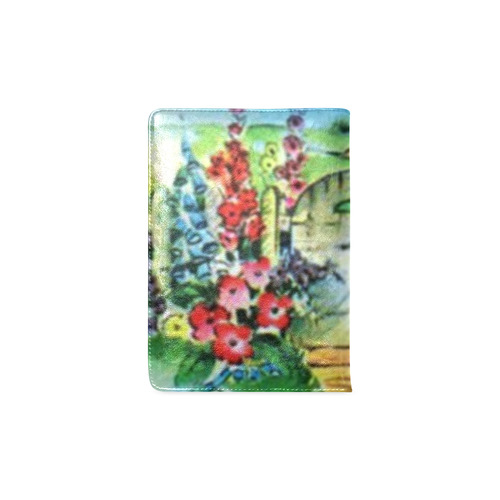 Vintage Country Flower Garden Gate Custom NoteBook A5