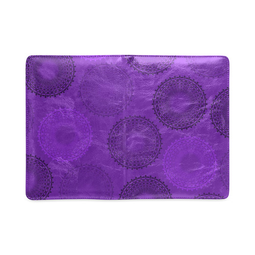 Winterberry Plum Violet Lace Doily Custom NoteBook A5