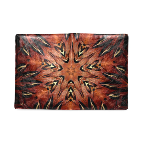 Flaming Feather Kaleidoscope Custom NoteBook B5