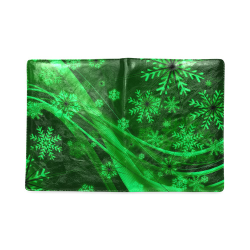 Gorgeous Green Snowflakes