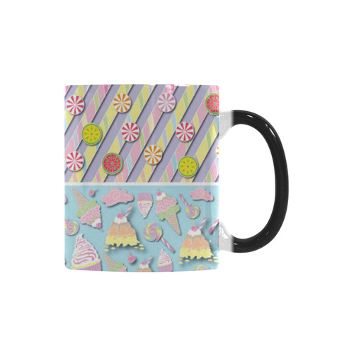 Candy, Cupcakes and Ice Cream Custom Morphing Mug