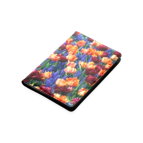 Colorful Tulips and Purple Hyacinth Custom NoteBook A5