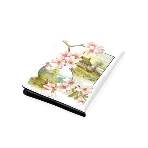 Victorian Pink Floral Custom NoteBook A5