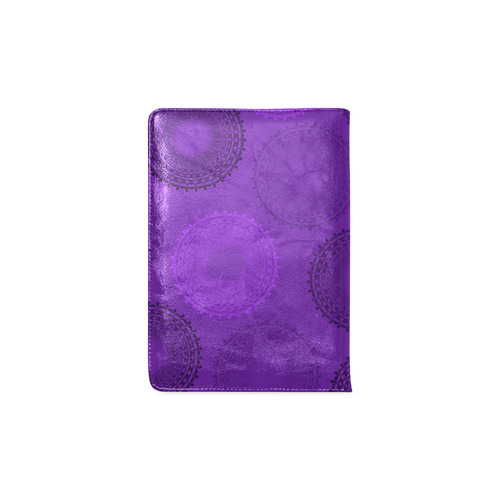 Winterberry Plum Violet Lace Doily Custom NoteBook A5