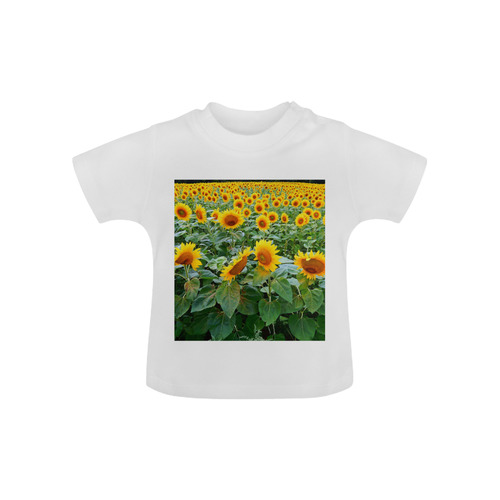 Sunflower Field Baby Classic T-Shirt (Model T30)