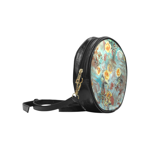 flowers 3 Round Sling Bag (Model 1647)