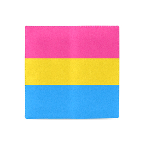 Pansexual Pride Flag Women's Leather Wallet (Model 1611)