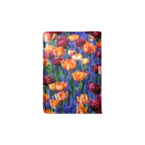 Colorful Tulips and Purple Hyacinth Custom NoteBook A5