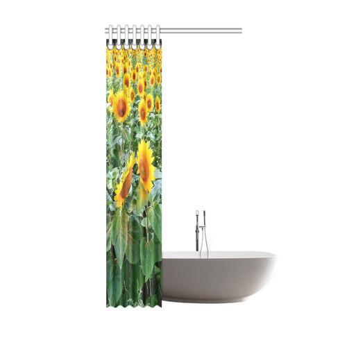 Sunflower Field Shower Curtain 36"x72"