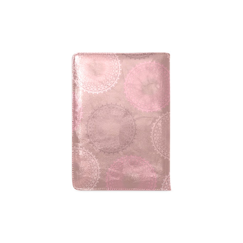 Chocolate Peach Champagne Lace Doily Custom NoteBook A5