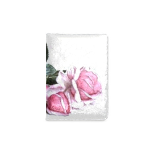 Romantic Vintage Pink Roses Custom NoteBook A5
