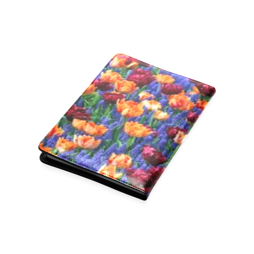 Colorful Tulips and Purple Hyacinth Custom NoteBook A5