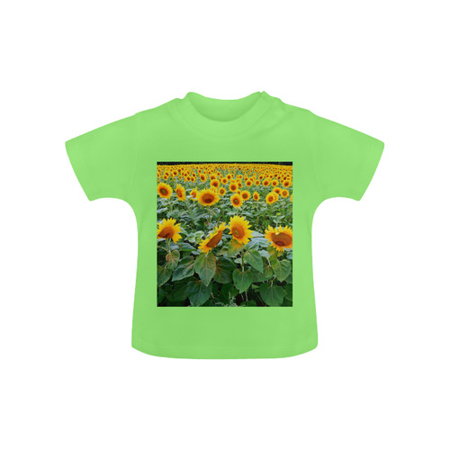 Sunflower Field Baby Classic T-Shirt (Model T30)