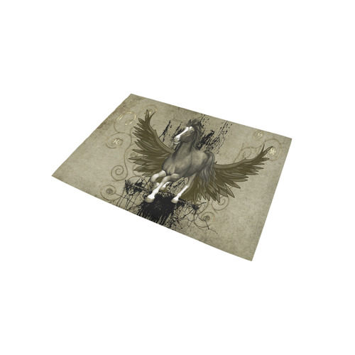Wild horse with wings Area Rug 5'x3'3''