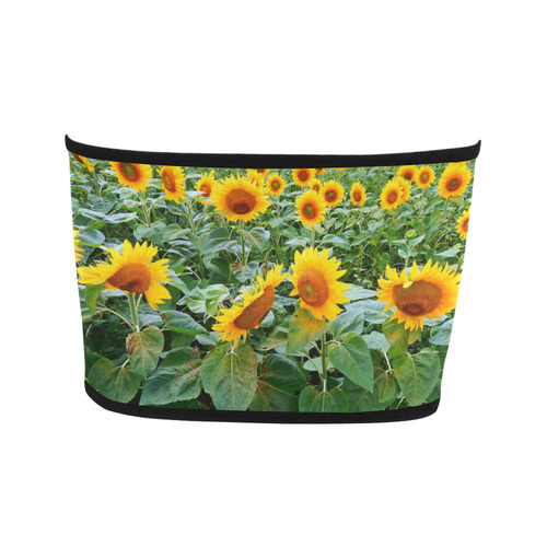 Sunflower Field Bandeau Top