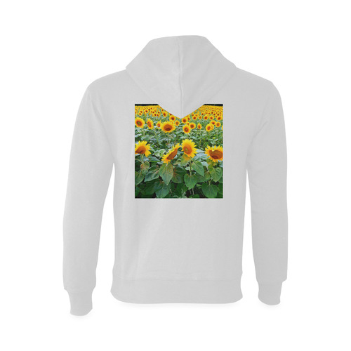 Sunflower Field Oceanus Hoodie Sweatshirt (Model H03)