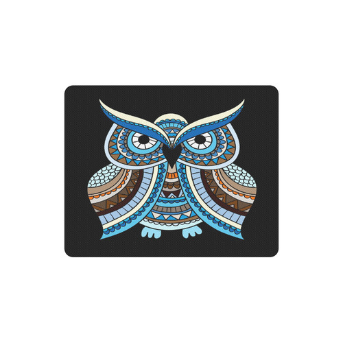 Cute Blue Owl Landscape