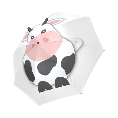 Cute Cow Foldable Umbrella (Model U01)