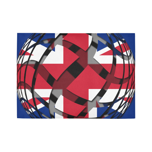 The Flag of United Kingdom Area Rug7'x5'