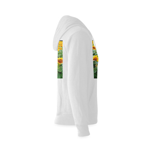 Sunflower Field Oceanus Hoodie Sweatshirt (Model H03)