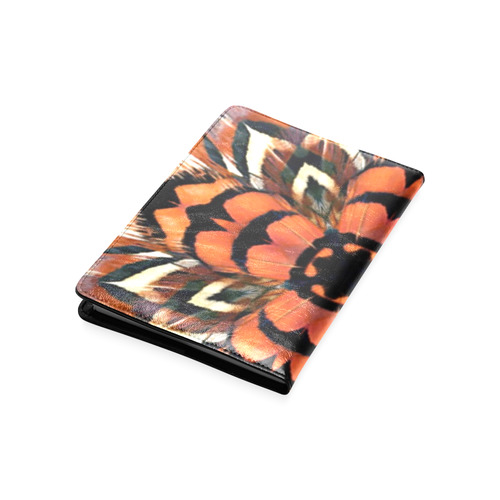 Pheasant Feather Kaleidoscope Custom NoteBook A5