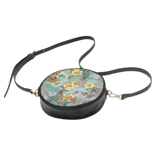 flowers 3 Round Sling Bag (Model 1647)