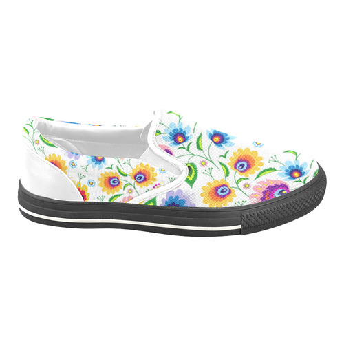 flower pattern shoes