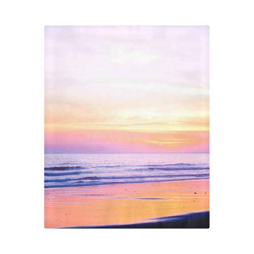 Sunshine Beach Scene, Summer, Sun, Holidays Duvet Cover 86"x70" ( All-over-print)